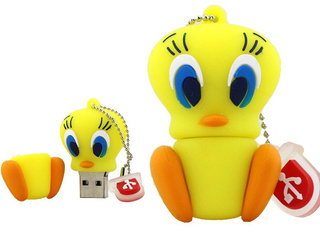 PENDRIVE USB SZYBKI FLASH DRIVE ULTRA PAMIĘĆ ZAWIESZKA PREZENT TWEETY 16GB