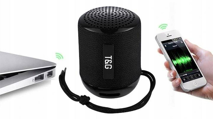 Mini GŁOŚNIK BLUETOOTH T&G Radio Karta SD USB TG129