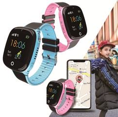 SMARTWATCH ZEGAREK DLA DZIECI GPS LOKALIZATOR TRACKER BUETOOTH SIM APARAT HW11