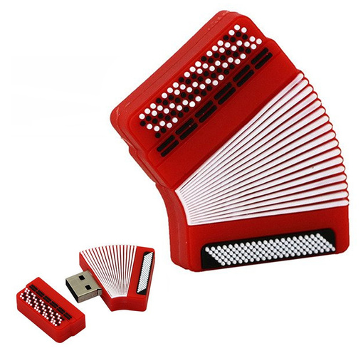 PENDRIVE USB SZYBKI FLASH DRIVE ULTRA PAMIĘĆ ZAWIESZKA PEN AKORDEON 16GB
