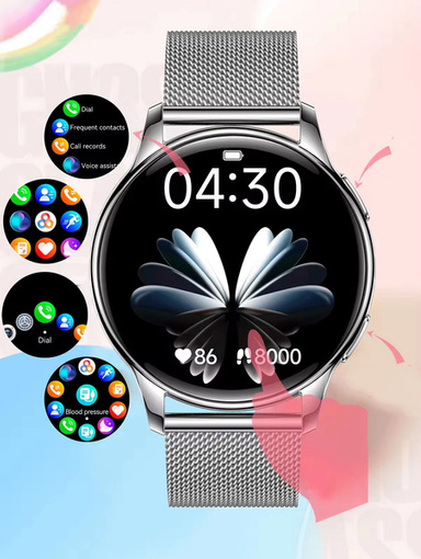 SMARTWATCH ZEGAREK WATCH DAMSKI ROZMOWY MENU POLSKIE PULS OKRĄGŁY SPORT PL Y11