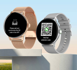 SMARTWATCH ZEGAREK SMARTBAND WODOODPORNY PULS SPORT WATCH KROKI PASEK DT2+