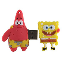 PENDRIVE USB SZYBKI FLASH DRIVE ULTRA PAMIĘĆ ZAWIESZKA PEN SPONGEBOB 16GB