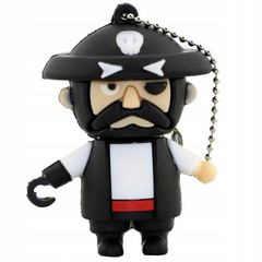 PENDRIVE USB SZYBKI FLASH DRIVE ULTRA PAMIĘĆ ZAWIESZKA PREZENT PIRAT 16GB