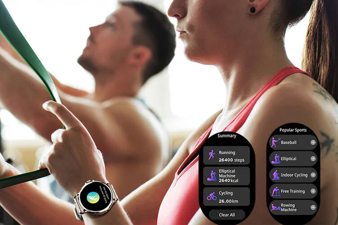 SMARTWATCH ZEGAREK WATCH MENU PL DAMSKI MĘSKI ROZMOWY SPORT POLSKIE PULS  V69