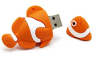 PENDRIVE USB SZYBKI FLASH DRIVE ULTRA PAMIĘĆ ZAWIESZKA PREZENT NEMO 16GB