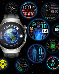 SMARTWATCH SMARTBAND BAND OPASKA ZEGAREK AMOLED SP02 BLUETOOTH 5ATM PRO FIT MT200