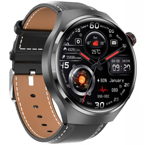 SMARTWATCH ZEGAREK SMARTBAND MENU POLSKIE DAMSKI ROZMOWY MĘSKI SMART WATCH WATCH 4 PRO