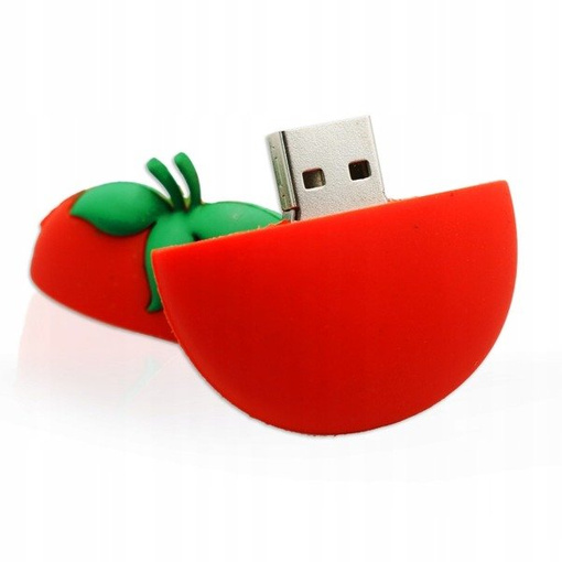 PENDRIVE USB SZYBKI FLASH DRIVE ULTRA PAMIĘĆ ZAWIESZKA PREZENT POMIDOR 16GB