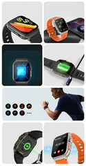 SMARTWATCH ZEGAREK PL ROZMOWY WODOODPORNY SPORTOWY A70