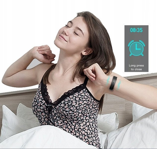 SMARTBAND ZEGAREK OPASKA PASEK SPORT PULS KROKI CIŚNIENIE SEN KALORIE V100