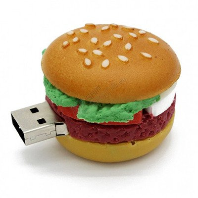 PENDRIVE USB SZYBKI FLASH DRIVE ULTRA PAMIĘĆ ZAWIESZKA PEN HAMBURGER 16GB