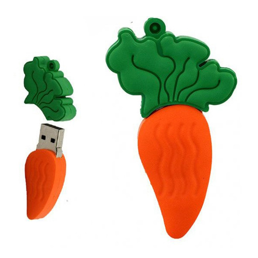 PENDRIVE USB SZYBKI FLASH DRIVE ULTRA PAMIĘĆ ZAWIESZKA PREZENT MARCHEW 32GB