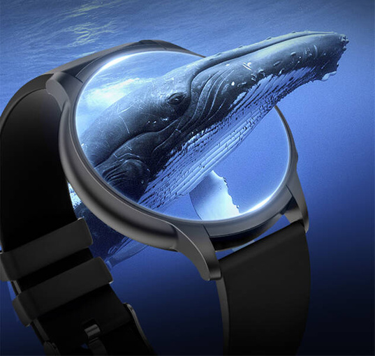 SMARTWATCH ZEGAREK SPORTOWY SMARTBAND AMOLED PULS OPASKA SPORTOWA DAMSKI PL P2