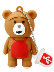 PENDRIVE USB SZYBKI FLASH DRIVE ULTRA PAMIĘĆ ZAWIESZKA PEN PREZENT TED 64GB