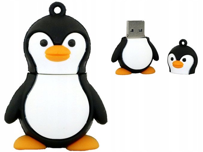 PENDRIVE PINGWIN ZWIERZĘ PAMIĘĆ FLASH USB 64GB