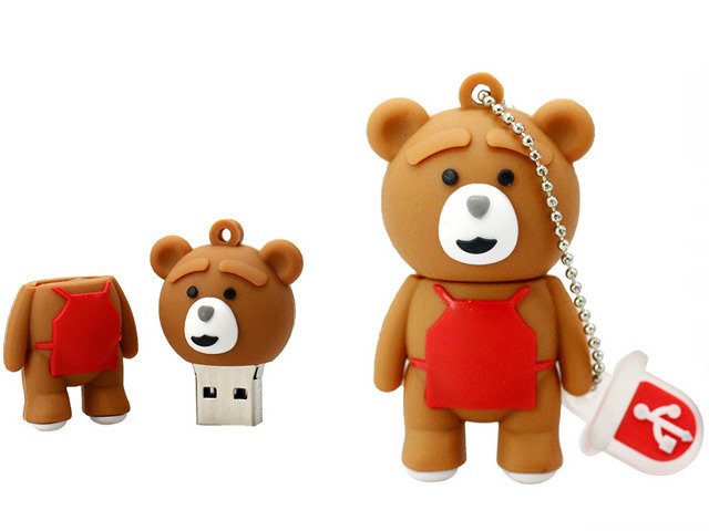 PENDRIVE TEDDY TED MIŚ FILM Prezent USB FLASH 64GB