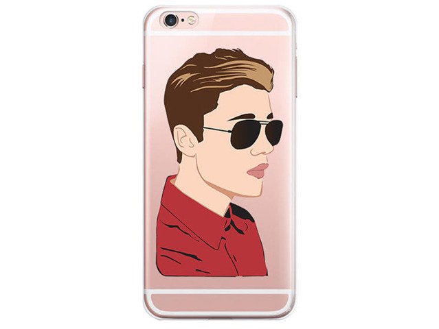 Etui Case Silikon iPhone 7 Justin Bieber