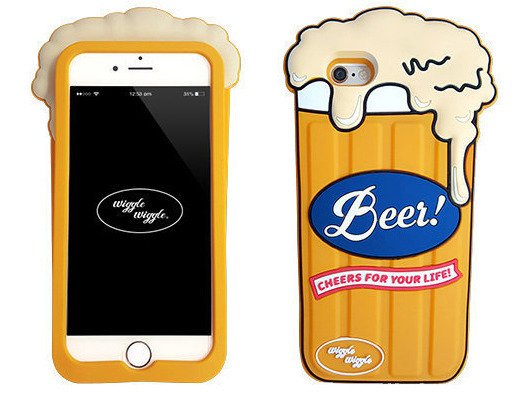 Obudowa ETUI Futerał iPhone 7 Piwo Wiggle Beer